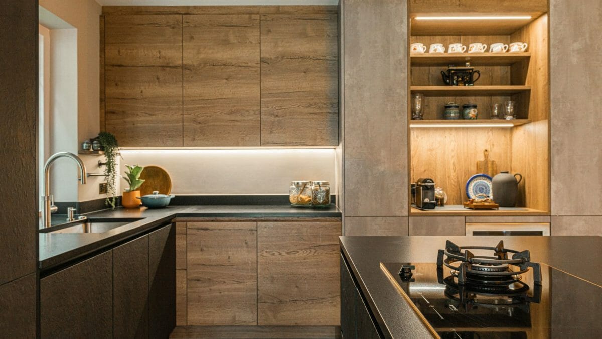 Dark Modern Kitchen