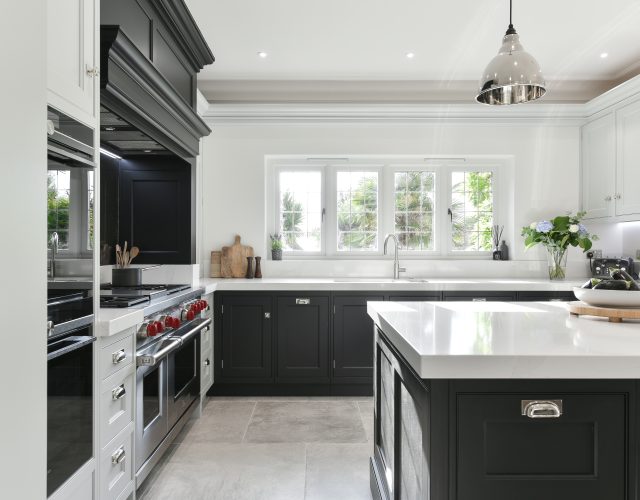 Bespoke Shaker Kitchen Black