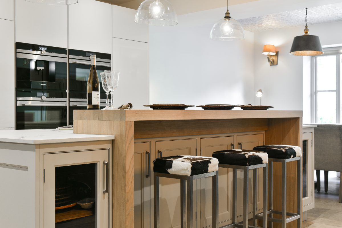 Kitchen Island with Internal Storage