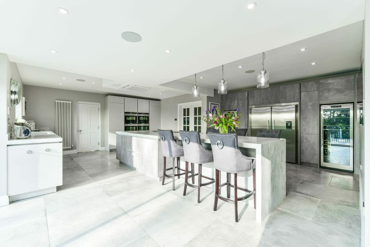 Contemporary Concrete Kitchen