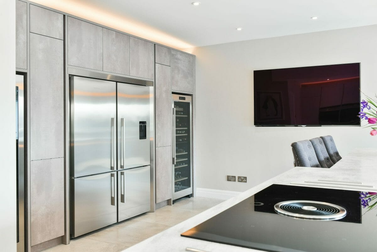 Contemporary Concrete Kitchen