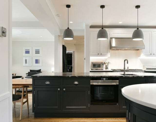 Hand-Painted Kitchen island