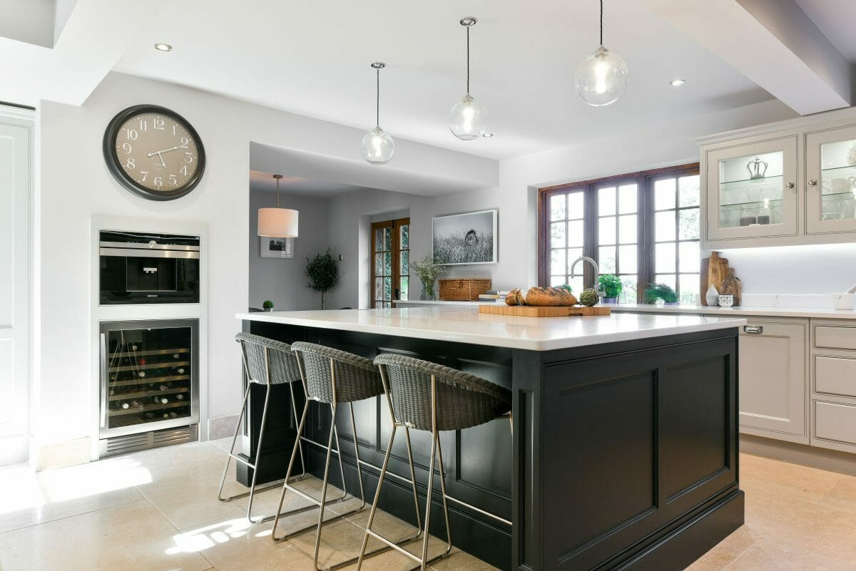 Modern Painted Country Kitchen