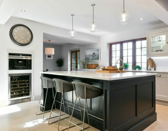 Modern Painted Country Kitchen