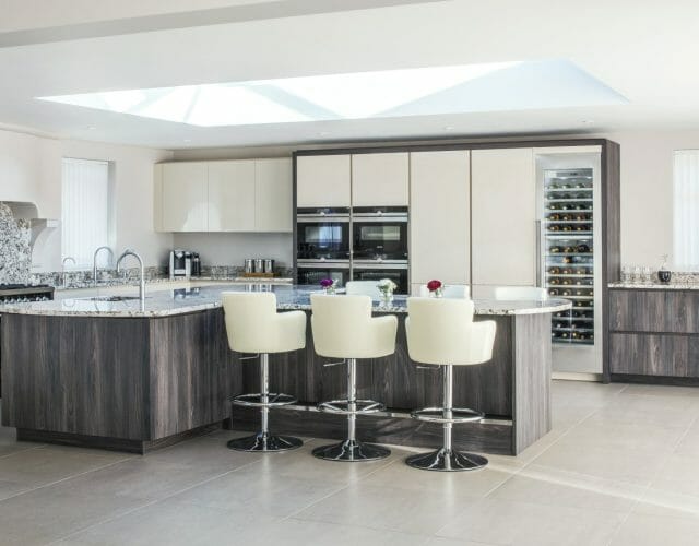 Caruba Elm and Gloss Kitchen