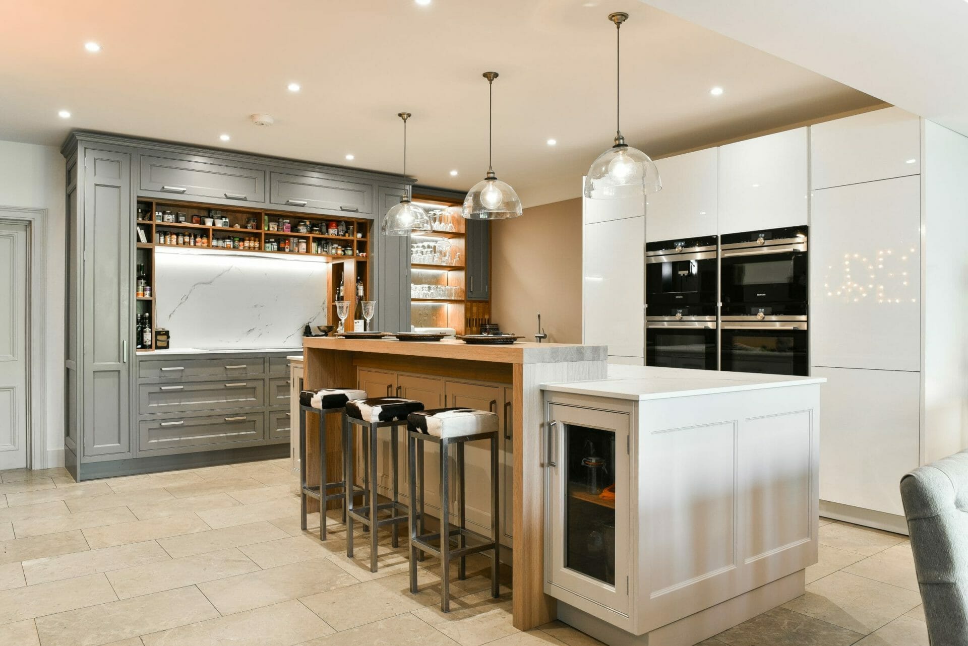 Fusion Kitchen With Bespoke Canopy