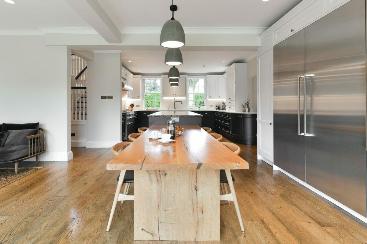 Dark Shaker Kitchen