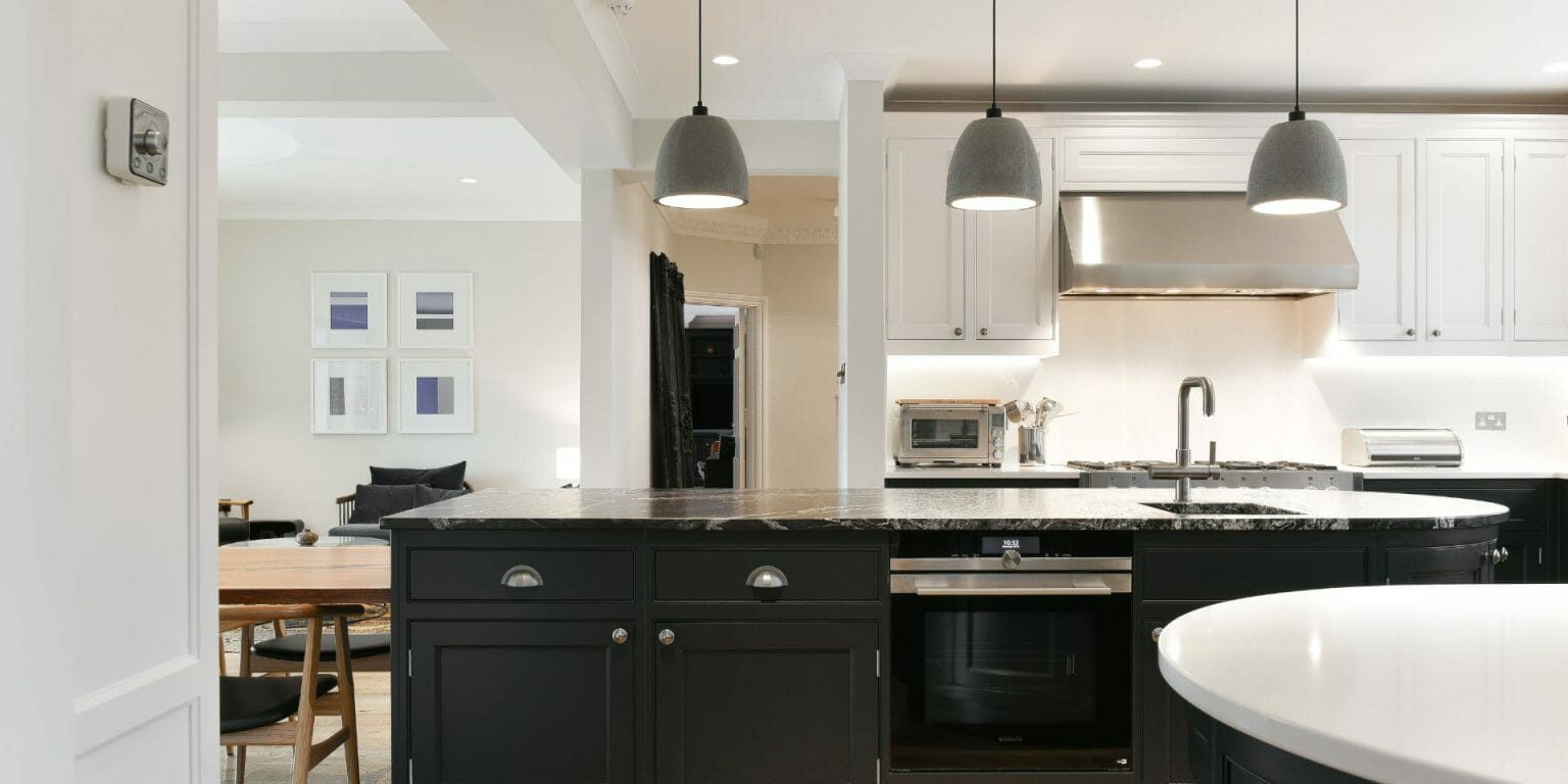 Dark Shaker Kitchen