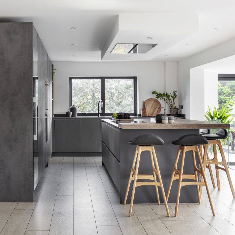 Modern Graphite Kitchen