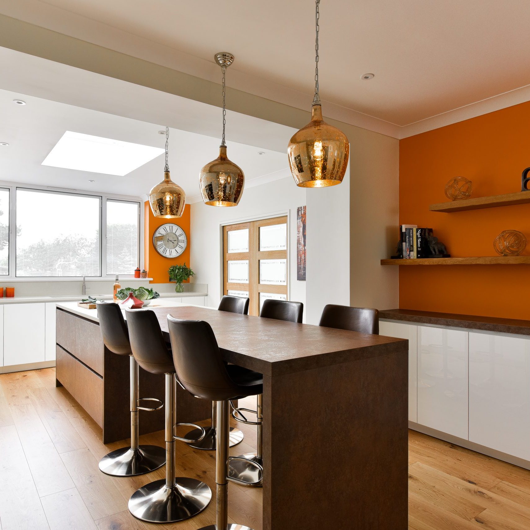 Kitchen Island With Bronze Island