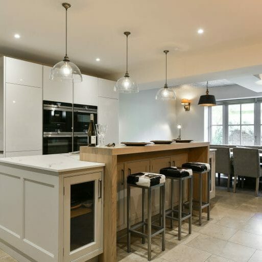 Fusion Kitchen With Bespoke Canopy