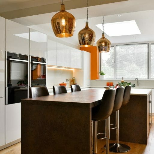 Gloss And Bronze Textured Kitchen Gloss And Bronze Textured Kitchen