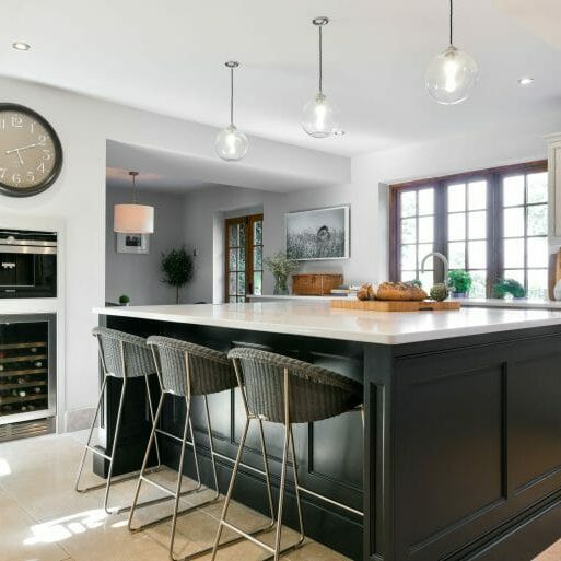 Modern Painted Country Kitchen Modern Painted Country Kitchen